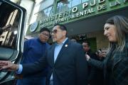 Presidente de la Aduana declara ante la Fiscalía y niega irregularidades en el caso de los puentes aéreos