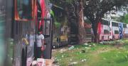 La falta de diésel reduce el transporte de buses y el flujo de encomiendas