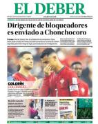 Portadas de los periódicos de Bolivia del martes 7 de julio del 2026
