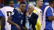 Deschamps: “Mbappé está bien, es muy fuerte mental y físicamente”