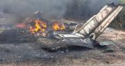 DGAC dice que la avioneta carbonizada tiene características de un hecho ilícito