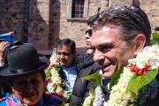 Rodrigo Paz anuncia en Viacha la planta fotovoltaica más grande de Bolivia