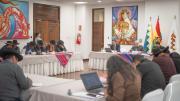 Gobierno dice que logra acercamientos con la federación Túpac Katari en primera reunión