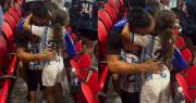 Emotivo festejo de Lautaro Martínez con su familia tras ser el protagonista del gol de la victoria