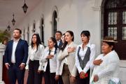 Concejo Municipal inicia homenaje por el Día de la Bandera Cruceña y convoca a embanderar Santa Cruz