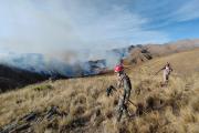 Tarija enfrenta incendios con presupuesto en números rojos: “No contamos con carros bomberos suficientes”