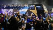 Reconocimiento para la Scaloneta en su regreso a Buenos Aires
