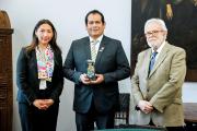 Presidente de la Cámara de Diputados recibe galardón del Real Fórum de Alta Dirección de España