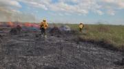 Puerto Suárez: el incendio en Otuquis está bajo control y ya no pone en riesgo a comunidades