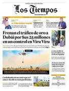Portadas de los periódicos de Bolivia del jueves 23 de julio del 2026