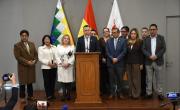 Firman primer acuerdo para “alivianar” la emergencia presupuestaria del Órgano Judicial