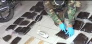 Incautaron 28 kilos de ‘hachís marroquí´ ocultos en dos motos