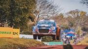 Sebastián Franco sube al podio en el Rally Cordillera