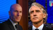 Francia e Italia apuestan por Zidane y Mancini para volver a la cima
