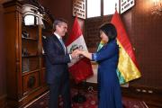 Bolivia y Perú impulsarán la integración con proyectos portuarios, ferroviarios y carreteros