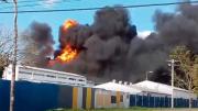 Incendio en Parque Industrial de Santa Cruz: Alcaldía y Policía coordinan acciones para mitigar el fuego