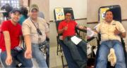 Periodistas de Montero se suman a la segunda campaña de donación de sangre para salvar vidas
