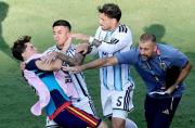 FIFA abre expediente a cinco jugadores por incidentes tras la final del Mundial