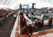 Una torta de 1,5 toneladas conquista un récord Guinness en México