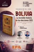 El periodista Roberto Dotti presentará el libro: “Bolivia. La increíble historia de las elecciones 2025”