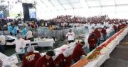 Una torta de 1,5 toneladas conquista un récord Guinness en México