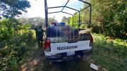 Un agricultor en su tractor encontró las cabezas decapitadas de dos hombres en Yapacaní