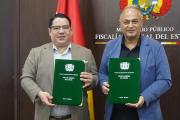 Fiscalía y FBF unen esfuerzos para investigar delitos en el fútbol boliviano