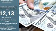 El dólar flexible baja a Bs 12,13 y se mantendrá hasta el lunes