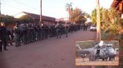 Desde San Ignacio hasta San Matías, llega un fuerte contingente policial para capturar a presuntos sicarios