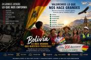 ¡Orgullosamente bolivianos!