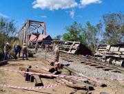 Tren cargado con soya se descarrila en Chochís