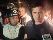 Gobierno anuncia alivio económico para afectados por incendio en Barrio Lindo