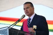 Ministro de Defensa llama a las FFAA a tener lealtad con la patria y la Constitución, no a un partido político
