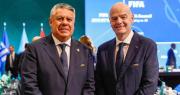 Infantino respira con el apoyo de Argentina, México y la CAF