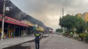 Incendio en Barrio Lindo estaría 100% controlado y ahora se trabaja en la seguridad de la zona