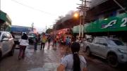Hallan el lugar de origen del incendio en la feria Barrio Lindo; propietarios del sector deberán brindar declaraciones