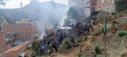 La Paz: Incendio forestal estuvo a punto de afectar viviendas en Huanuhuanuni