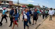 Productores marchan en San Julián por falta de diésel y advierten con movilizaciones tras el fin del Estado de excepción