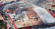 Barrio Lindo: El fuego inició en el área de venta de útiles y pirotecnia, según declaración de guardias