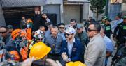 De la Espriella visita Pereira, una de las ciudades más afectadas por el terremoto