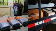 Detienen a una mujer que transportaba más de 80 kilos de droga en un camión que en la ruta Oruro-Chile