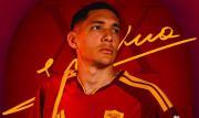 La Roma presenta a Nahuel Molina como nuevo fichaje tras paso por el Atlético Madrid
