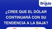 Sondeo refleja opiniones divididas sobre la continuidad de la baja del dólar