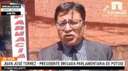 Brigada Parlamentaria anuncia gestiones para mejorar escuelas y colegios de Potosí
