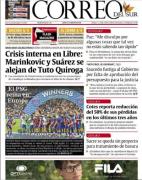Portadas de los periódicos de Bolivia del jueves 13 de agosto del 2026