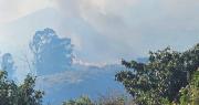Cochabamba: Voraz incendio en el Parque Tunari se expandió por fuertes vientos