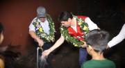Barrio Suiza celebra la llegada de agua potable para 60 familias en el Distrito 5 de Montero