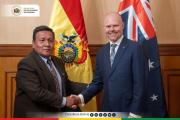 James Yeomans inicia su misión diplomática en Bolivia como embajador concurrente de Australia