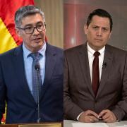 Espinoza defiende la compra de su vehículo y anuncia revisión de un contrato estatal de DTV; Arias reafirma que su investigación se sustentó en documentación
