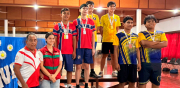 En el inicio de los Juegos Estudiantiles, René Moreno ganó 6 medallas en Tenis de Mesa
